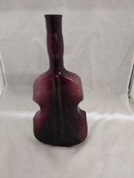 Purple Violin Bottle