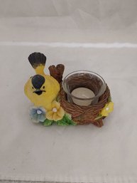 Bird Candle Holder