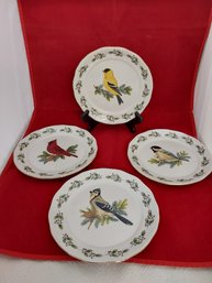 Lot Of 4 Gibson Birds 7' Plates