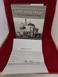 Gone From Texas Our Lost Architectural Heritage Book By Willard B Robinson