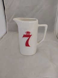 Seagrams 7 Crown Pitcher