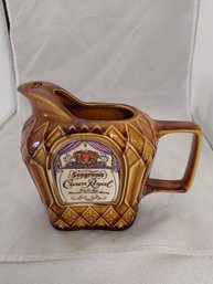 Seagrams Crown Royal Pitcher