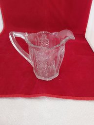 Clear Glass Pitcher