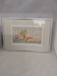 Framed Dream Girl Picture