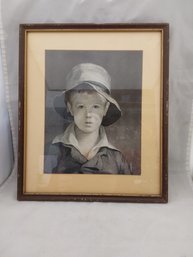 Framed Boy Picture
