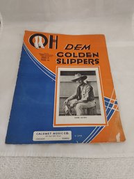 OH DEM Golden Slippers Gene Autry Sheet Music