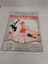 You're The Cream In My Coffee The New Musical Comedy Hold Everything Sheet Music