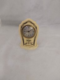 Vintage Celluloid Dubarry Pyralin Vanity Clock