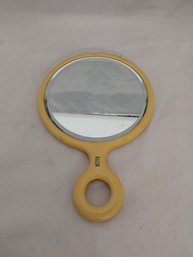 Vintage Celluloid Handheld Mirror