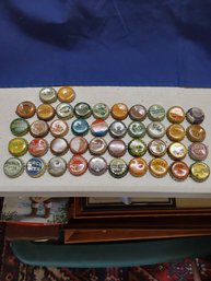 Lot Of 42 Antique Soda Cork Caps