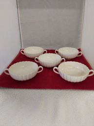 Lot Of 5 Copeland Spode Bowls With Handles