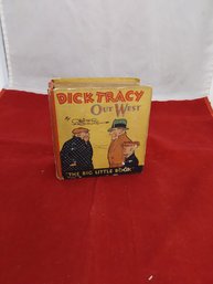 The Little Big Book Dick Tracy Out West By Chester Gould