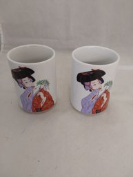 Pair Of Asian Cups