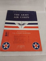 The Army Air Corps Sheet Music