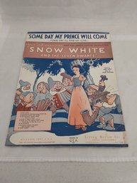 Walt Disney Snow White & The Seven Dwarfs Sheet Music
