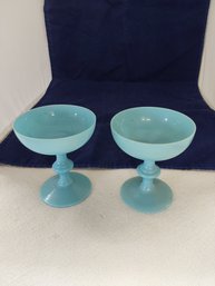 Pair Of Portieux Vallerystahl Sherbet