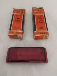 Pair Of Lynx Eye 1941 Ford Tail  Lamp Lens