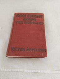 Don Sturdy Among The Gorillas Hardcover Book