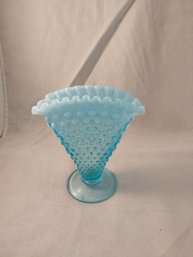 Hobnail Fan Vase