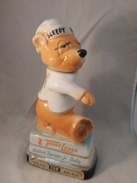 Travelodge Sleepy Bear Decanter