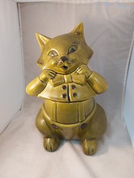 Vintage Cat Cookie Jar