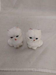 Pair Of Cat Salt And Pepper Shakers