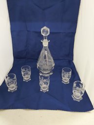 Glass Decanter Set