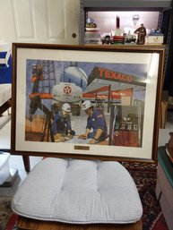 Framed Texaco Period Winner Artwork