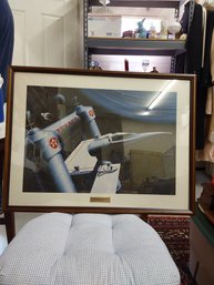 Framed Texaco Period Winner Artwork