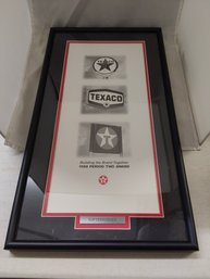 Texaco Top Performer Framed Picture