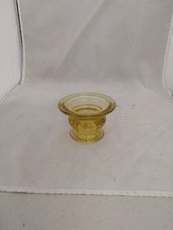 Depression Glass Candle Holder