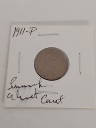 1911 P Lincoln Wheat Cent