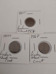 Lot Of Wheat Cent