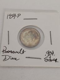 1959 P Roosevelt Dime