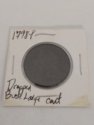 1798 P Draped Bust Large Cent