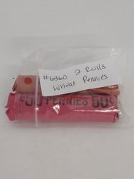 2 Rolls Wheat Pennies