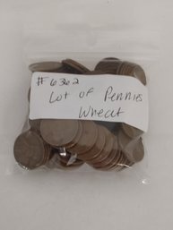 Lot Of Wheat Cent