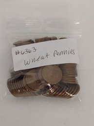 Lot Of Wheat Cent