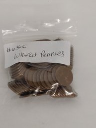 Lot Of Wheat Cent