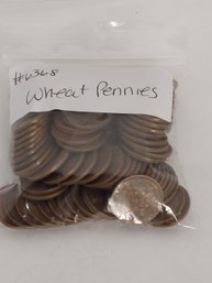 Lot Of Wheat Cent