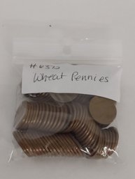 Lot Of Wheat Cent