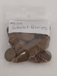 Lot Of Wheat Cent