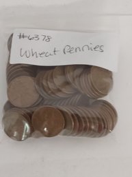 Lot Of Wheat Cent