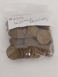 Lot Of Wheat Cent