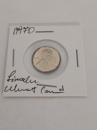 1947D Lincoln Wheat Cent