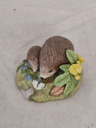 A Franklin Porcelain June In A Country Garden Figurine