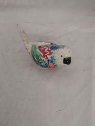 Painted Bird Figurine