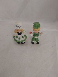 Pair Of Irish People Figurine