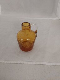 Crackle Glass Jug