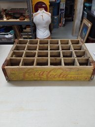 Coca-Cola Wooden Bottle Tray